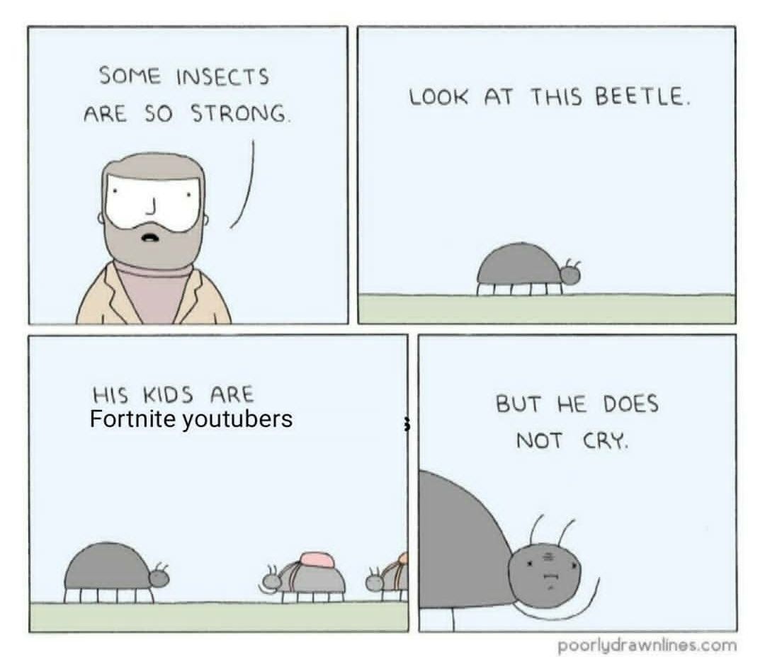 High Quality Strong beetle Blank Meme Template