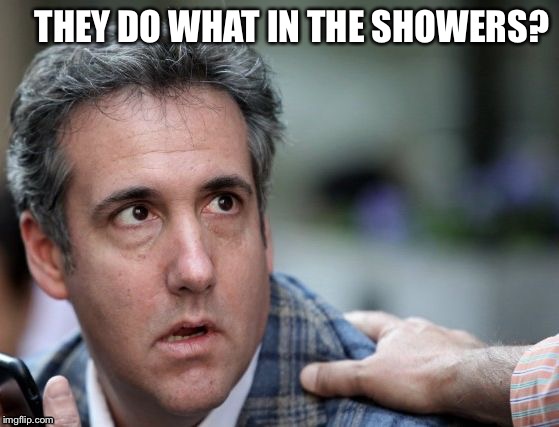 THEY DO WHAT IN THE SHOWERS? | image tagged in jonathan spencer | made w/ Imgflip meme maker