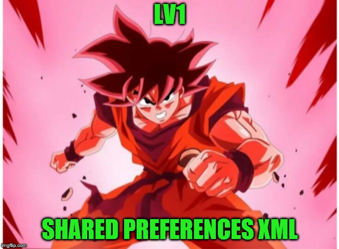  LV1; SHARED PREFERENCES XML | made w/ Imgflip meme maker