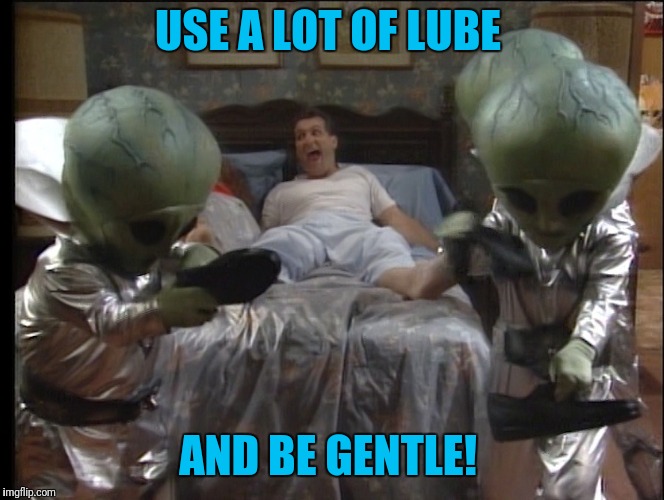 USE A LOT OF LUBE AND BE GENTLE! | made w/ Imgflip meme maker