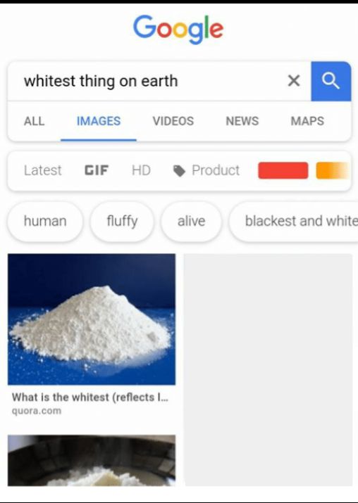 whitest thing on earth Blank Meme Template