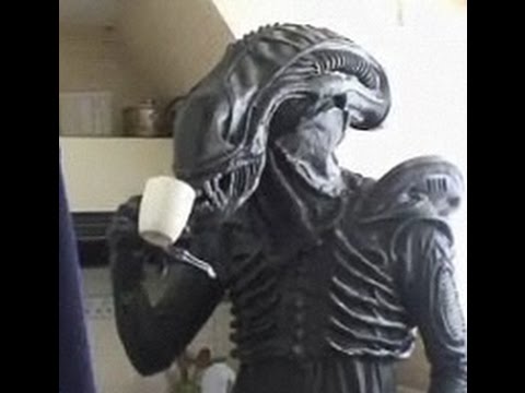 Alien cup 'o joe Blank Meme Template