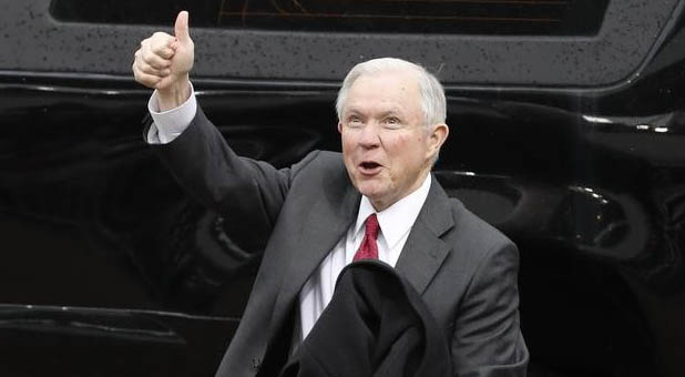 Jeff Sessions Thumbs Up Blank Meme Template