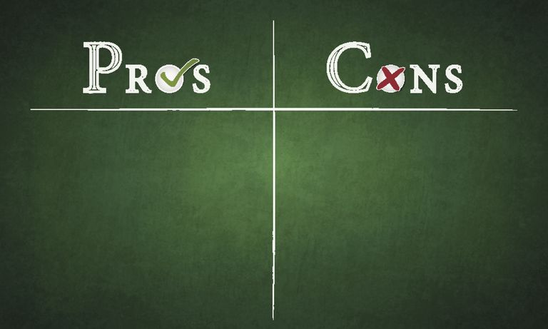 Pros and cons Blank Meme Template