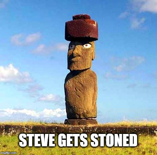 Easter Island Rock Face* : r/memes