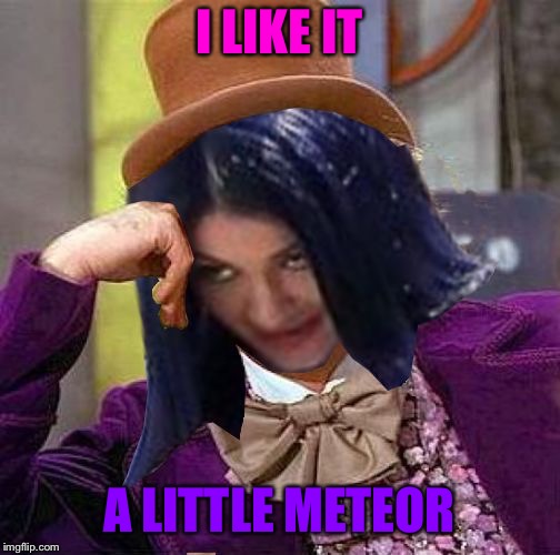 Creepy Condescending Mima | I LIKE IT A LITTLE METEOR | image tagged in creepy condescending mima | made w/ Imgflip meme maker