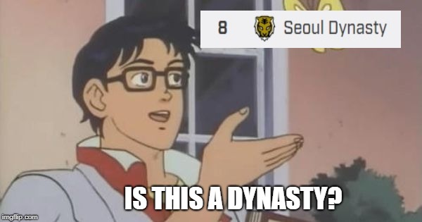 Is This a Pigeon | IS THIS A DYNASTY? | image tagged in is this a pigeon | made w/ Imgflip meme maker
