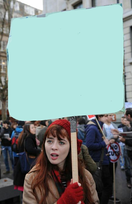 I'm really not happy about this girl Blank Meme Template