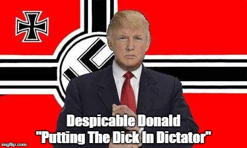 Despicable Donald "Putting The Dick In Dictator" | made w/ Imgflip meme maker