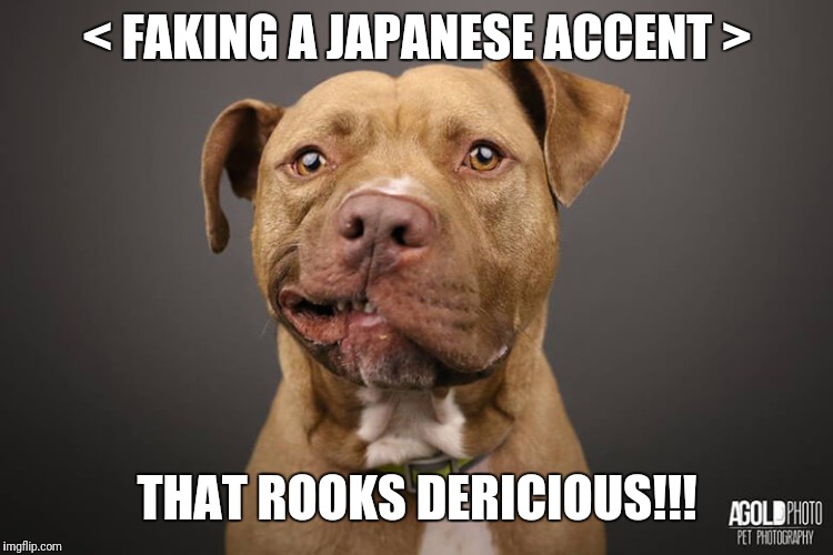 < FAKING A JAPANESE ACCENT > THAT ROOKS DERICIOUS!!! | made w/ Imgflip meme maker