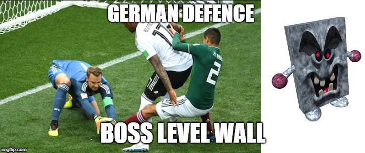 Gaucho defence Wall | GERMAN DEFENCE; BOSS LEVEL WALL | image tagged in soccer,funny,game | made w/ Imgflip meme maker