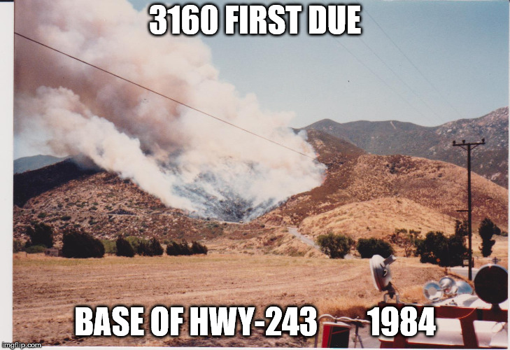 3160 | 3160 FIRST DUE; BASE OF HWY-243        1984 | image tagged in 243 | made w/ Imgflip meme maker