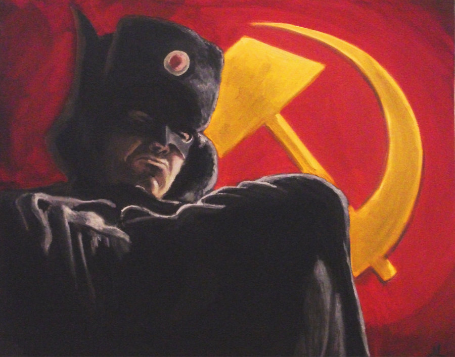 High Quality Batman comunista Blank Meme Template