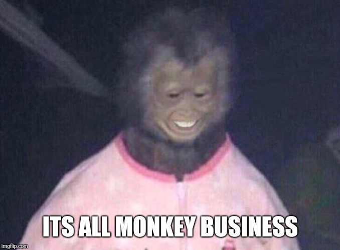 ITS ALL MONKEY BUSINESS | made w/ Imgflip meme maker