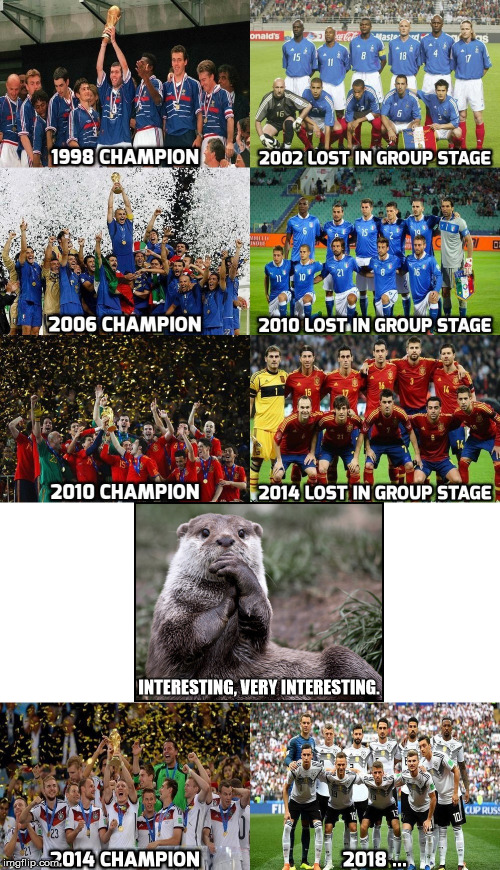 MRW Germany lost against Mexico | image tagged in fifa,football,germany,otter,world cup | made w/ Imgflip meme maker