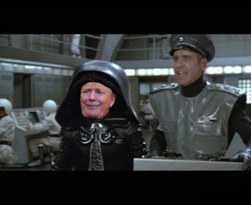 Trump Dark Helmet Spaceballs Blank Meme Template