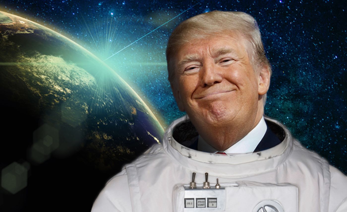 SPACE FORCE Blank Meme Template