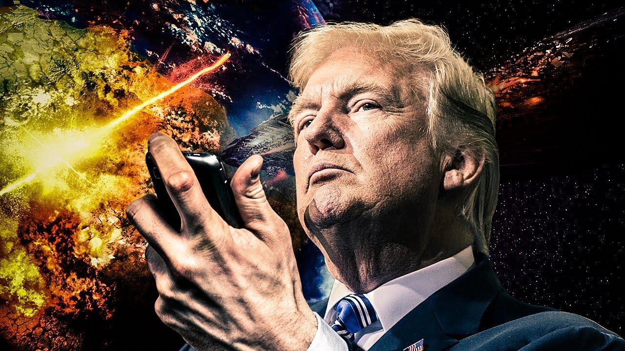 High Quality Space Force Trump Blank Meme Template