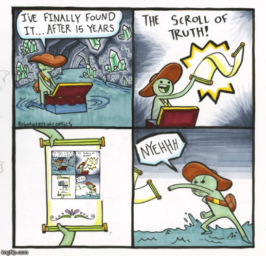 Inception! | image tagged in memes,the scroll of truth | made w/ Imgflip meme maker