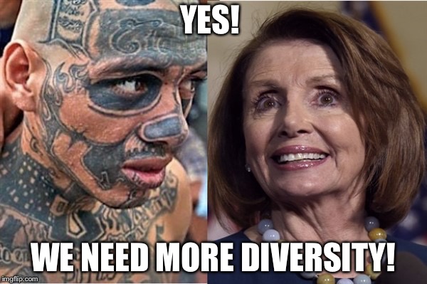 YES! WE NEED MORE DIVERSITY! | image tagged in ljherr | made w/ Imgflip meme maker