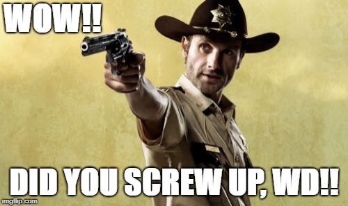 Rick Grimes Meme | WOW!! DID YOU SCREW UP, WD!! | image tagged in memes,rick grimes | made w/ Imgflip meme maker