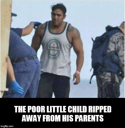 poor  little guy. | THE POOR LITTLE CHILD RIPPED AWAY FROM HIS PARENTS | image tagged in poor,child,left behind,ripped | made w/ Imgflip meme maker
