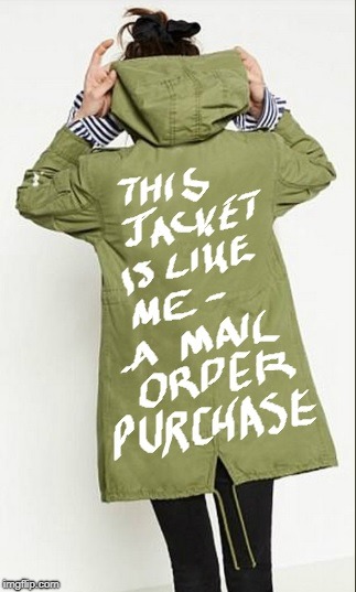 Melania's new jacket | image tagged in melania trump | made w/ Imgflip meme maker