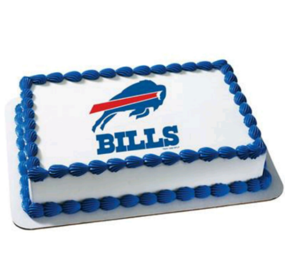 High Quality Buffalo Bills Cake Blank Meme Template