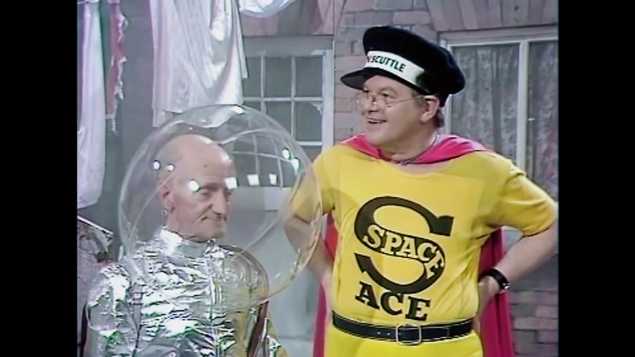 Benny Hill Space Force Blank Meme Template