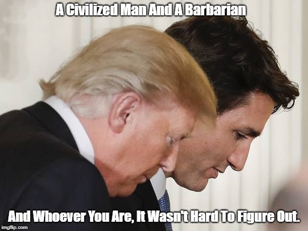 A Civilized Man And A Barbarian And Whoever You Are, It Wasn't Hard To Figure Out. | made w/ Imgflip meme maker