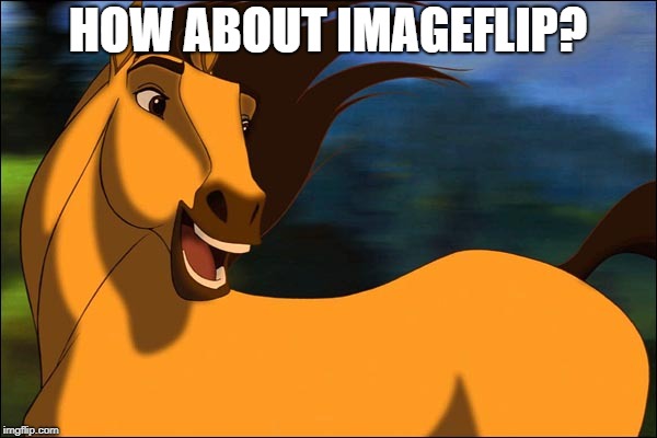 Spirit | HOW ABOUT IMAGEFLIP? | image tagged in spirit | made w/ Imgflip meme maker