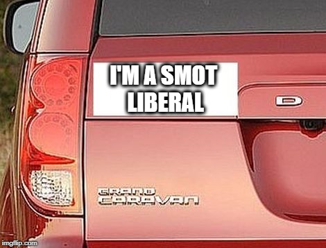 Yeah,  that about sums it up! LOL | I'M A SMOT LIBERAL | image tagged in sticker | made w/ Imgflip meme maker