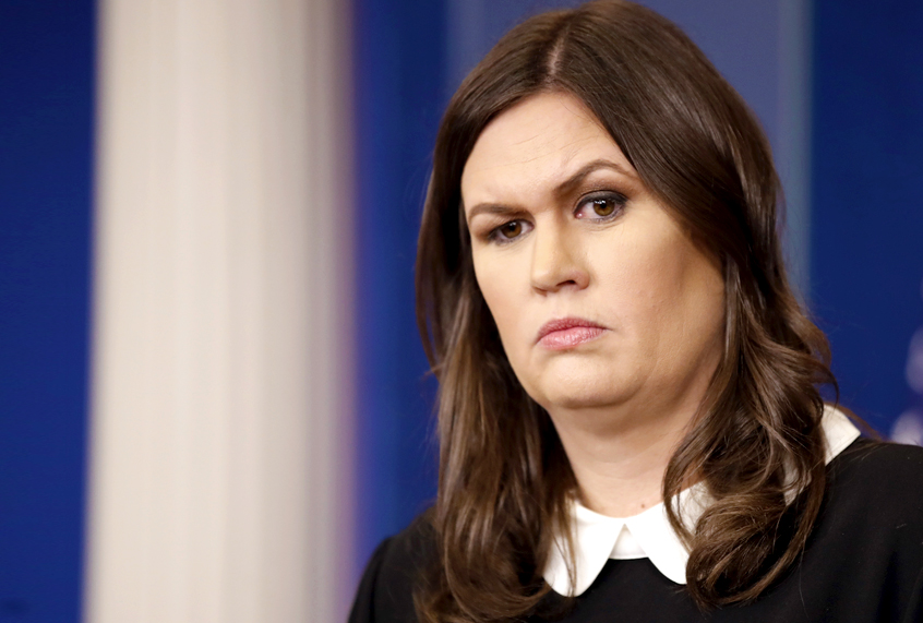 Sarah Sanders Blank Meme Template