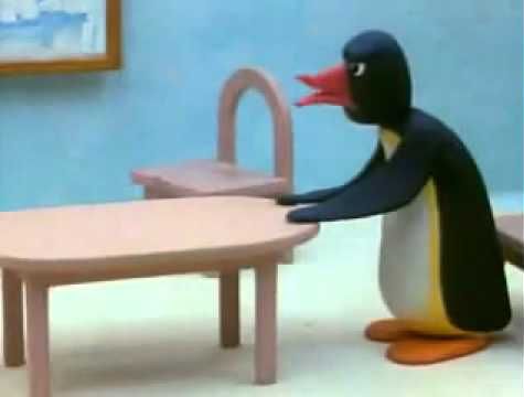 High Quality Pingu dad Blank Meme Template