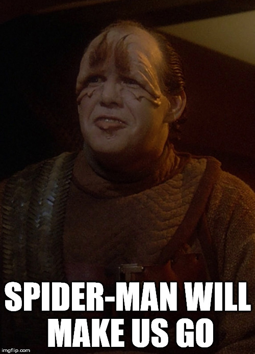 Spider-Man: Far From Home | SPIDER-MAN WILL MAKE US GO | image tagged in spiderman | made w/ Imgflip meme maker