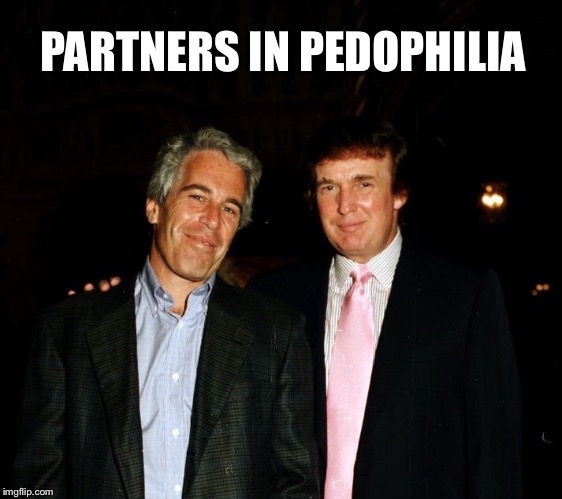 Pedophiles | PARTNERS IN PEDOPHILIA | image tagged in pedophiles | made w/ Imgflip meme maker