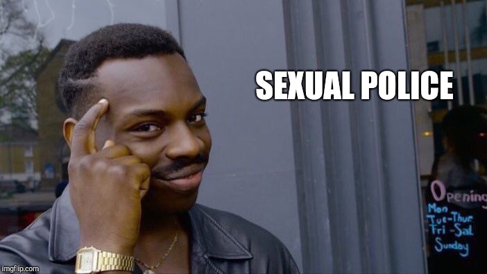 Roll Safe Think About It Meme | SEXUAL POLICE | image tagged in memes,roll safe think about it | made w/ Imgflip meme maker
