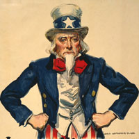 High Quality UNCLE SAM SAYS: SPEAK TRUTH TO POWER  Blank Meme Template