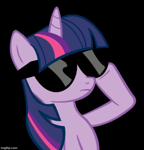Twilight with shades Blank Meme Template