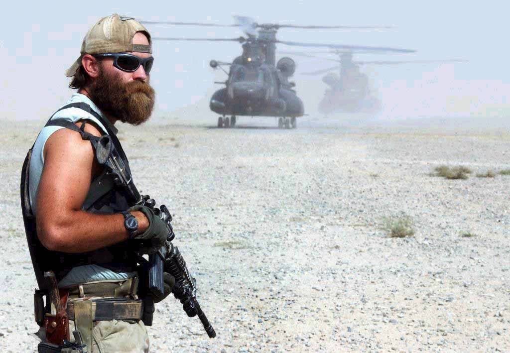 High Quality Special Forces Beard Guy Blank Meme Template