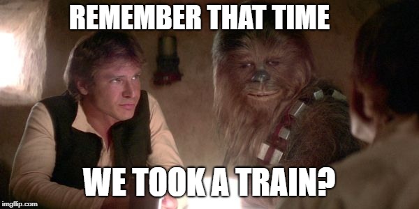 REMEMBER THAT TIME WE TOOK A TRAIN? | made w/ Imgflip meme maker