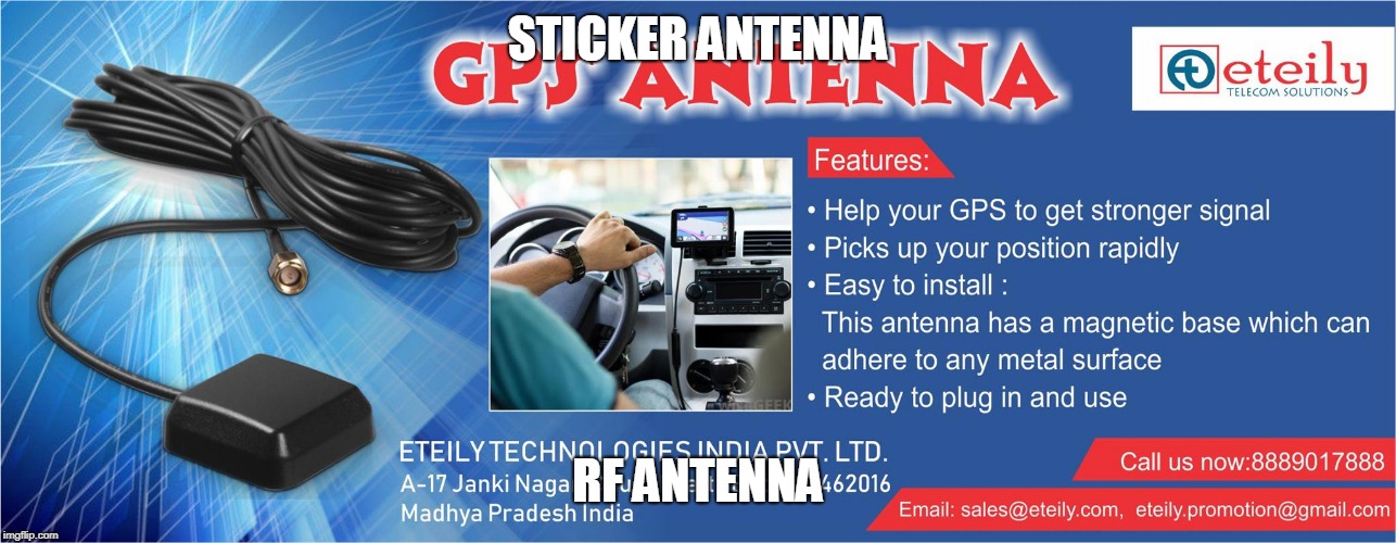 STICKER ANTENNA; RF ANTENNA | made w/ Imgflip meme maker