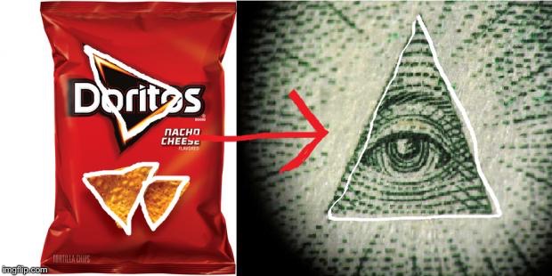 Doritos= Illuminati | image tagged in doritos illuminati | made w/ Imgflip meme maker