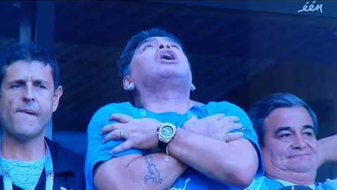 Maradona  Blank Meme Template