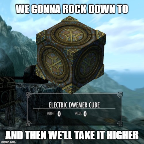 WE GONNA ROCK DOWN TO; AND THEN WE'LL TAKE IT HIGHER | made w/ Imgflip meme maker