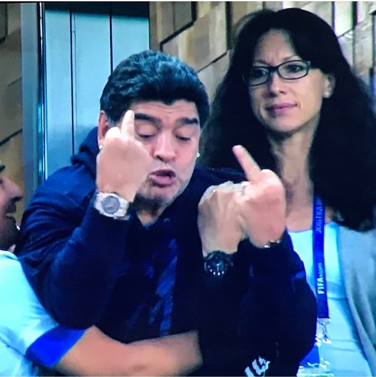 Maradona fy Blank Meme Template