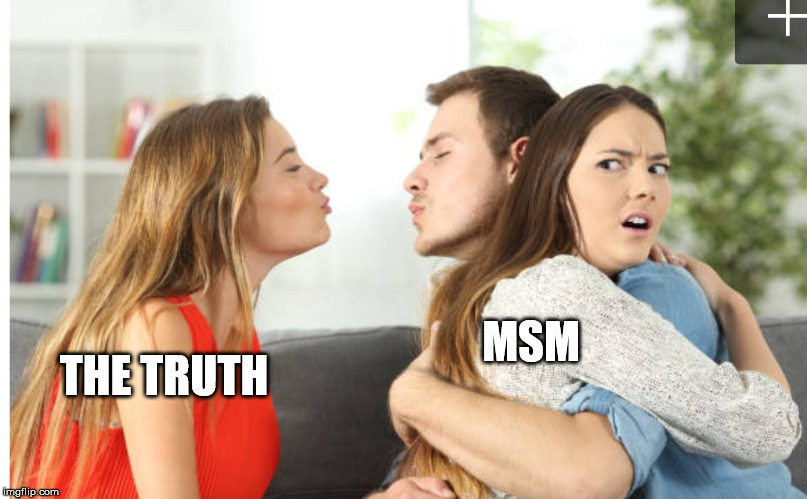 MSM; THE TRUTH | made w/ Imgflip meme maker
