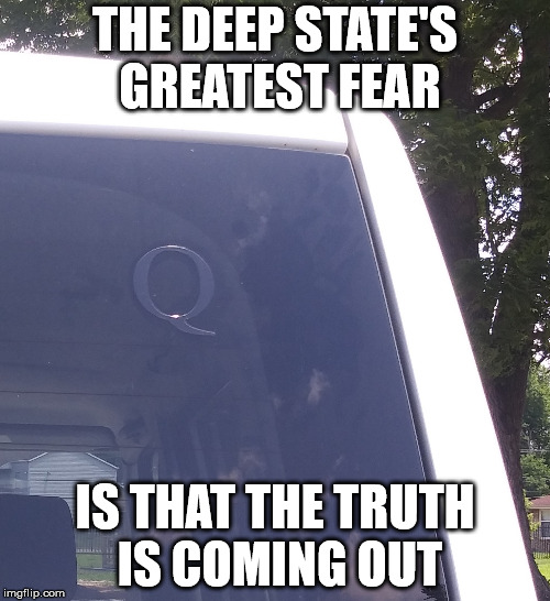 THE DEEP STATE'S GREATEST FEAR; IS THAT THE TRUTH IS COMING OUT | made w/ Imgflip meme maker