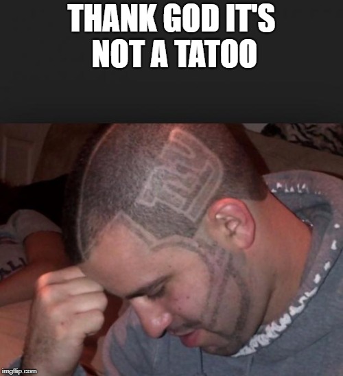 NY Giants suck | THANK GOD IT'S NOT A TATOO | image tagged in ny giants suck | made w/ Imgflip meme maker