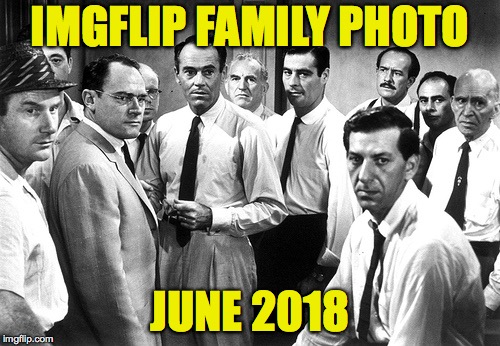 Our gang  ( : | IMGFLIP FAMILY PHOTO; JUNE 2018 | image tagged in serious group,memes,little rascals,our gang,imgflip | made w/ Imgflip meme maker